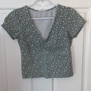 Floral Crop Top